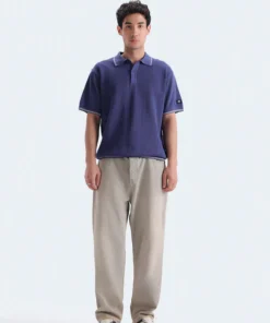 Knit Polo Shirt